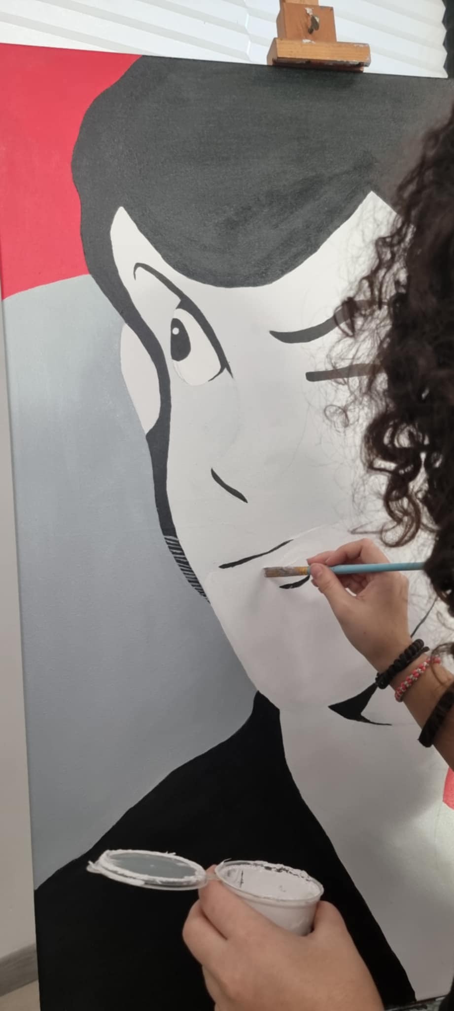 Acrilico su tela