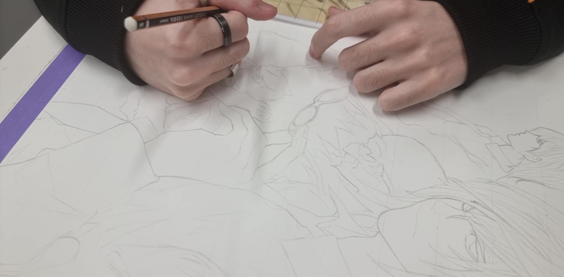 Prima fase disegno