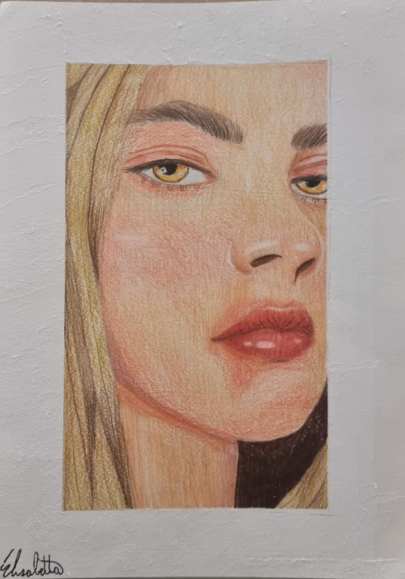 Elisabetta 3° elementare – matite colorate